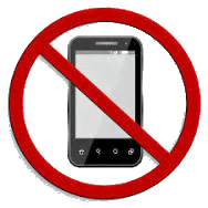 No phones please!
